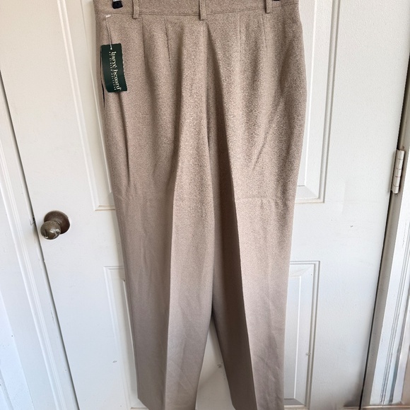 VTG Harvé Bernard | 100% Wool Dress Slacks | Size 16 | Classic Fit - Picture 2 of 8